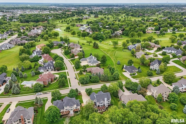 6531 Eagle Ridge Rd, Bettendorf, IA 52722 - aerial perspective of suburban area