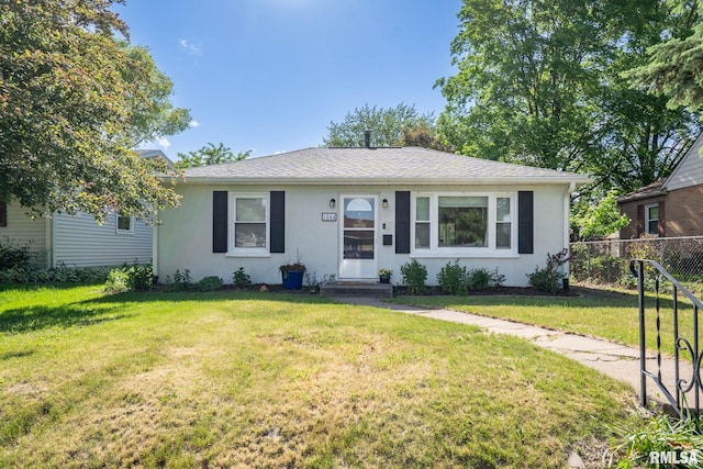 1844 45th St, Rock Island, IL 61201 - view of front of home with stucco siding