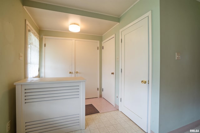 2006 Dixwell St, Davenport, IA 52802 - hall with light floors and ornamental molding