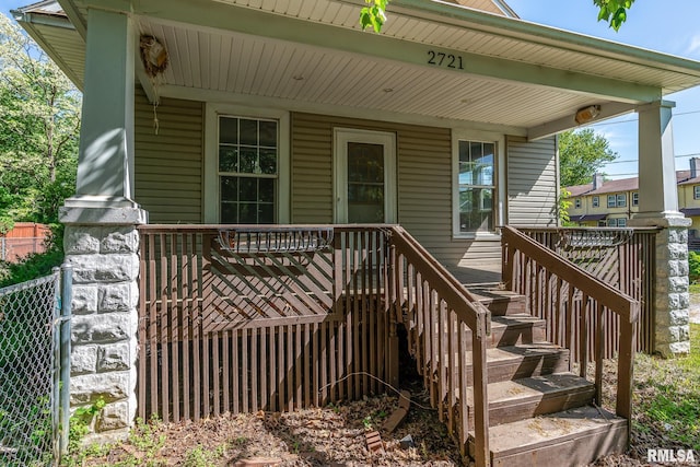 2721 11th Ave Unit B, Moline, IL 61265 - porch with stairway