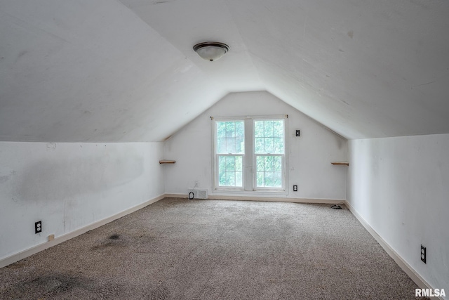 2721 11th Ave Unit B, Moline, IL 61265 - bonus room featuring vaulted ceiling and carpet floors