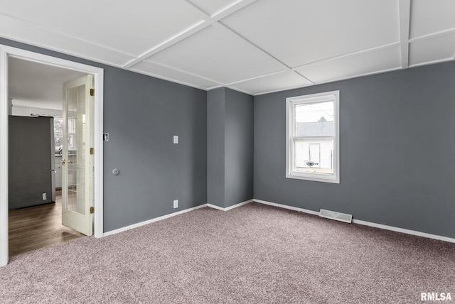 706 8th St, De Witt, IA 52742 - empty room with carpet and baseboards