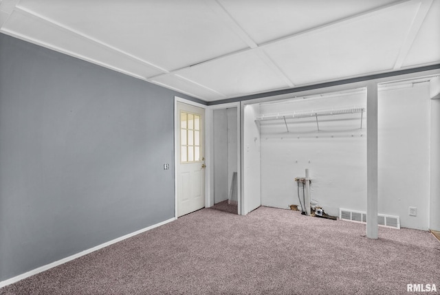 706 8th St, De Witt, IA 52742 - basement with carpet flooring