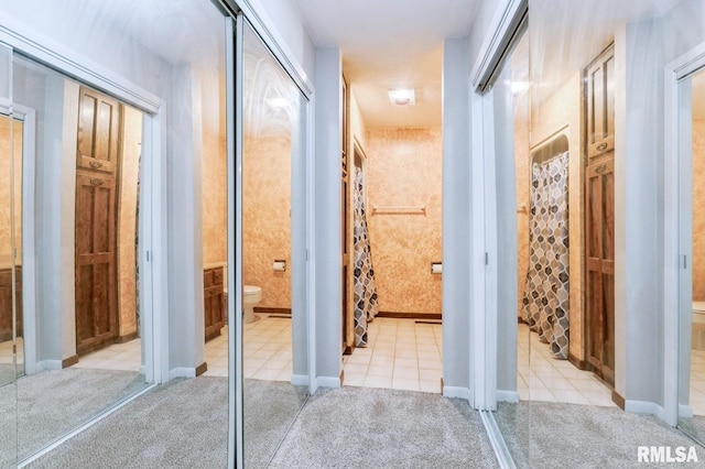 28009 230th St, Le Claire, IA 52753 - corridor featuring light colored carpet