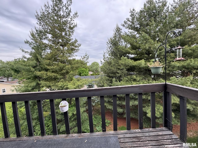 3143 4th St Unit 3143, Moline, IL 61265 - view of wooden deck