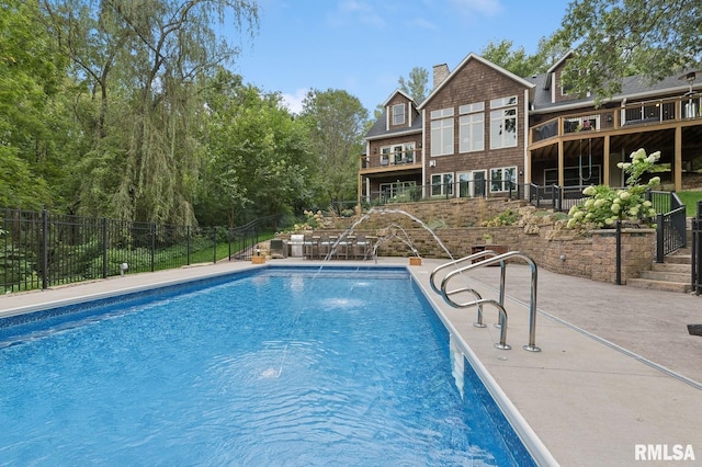 27998 229th St, Le Claire, IA 52753 - view of pool
