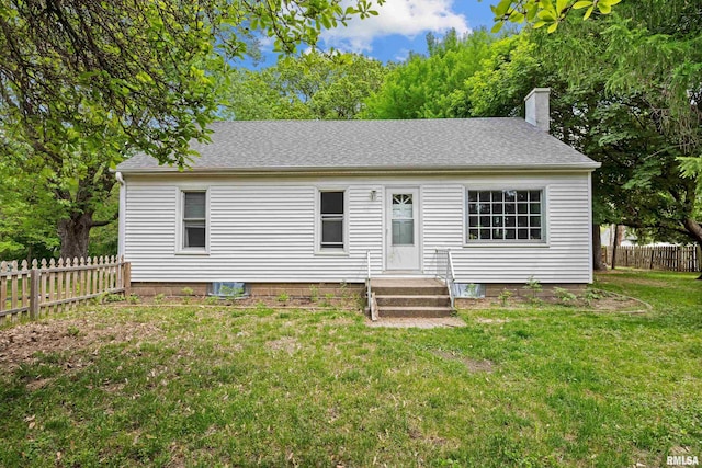 3610 12th Ave, Moline, IL 61265 - view of front of property with a chimney and roof with shingles