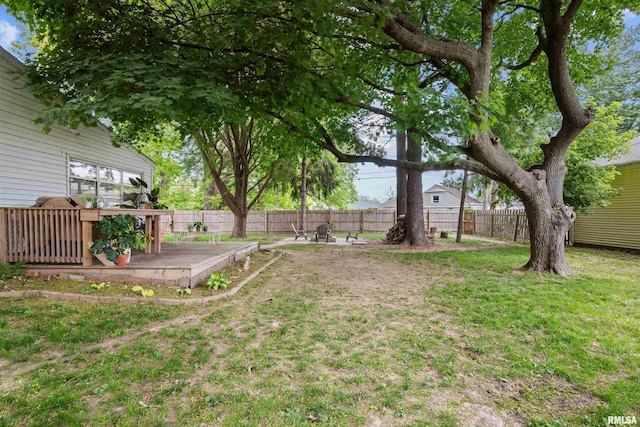 3610 12th Ave, Moline, IL 61265 - view of yard with a deck