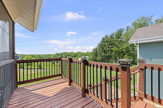 1335 N Utah Ave, Davenport, IA 52804 - deck featuring a yard