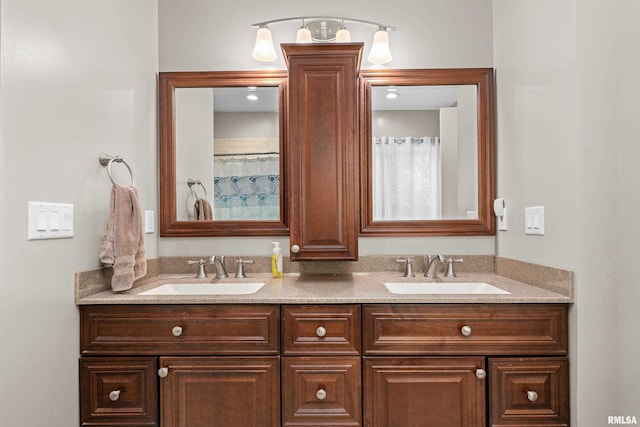 1335 N Utah Ave, Davenport, IA 52804 - bathroom with double vanity