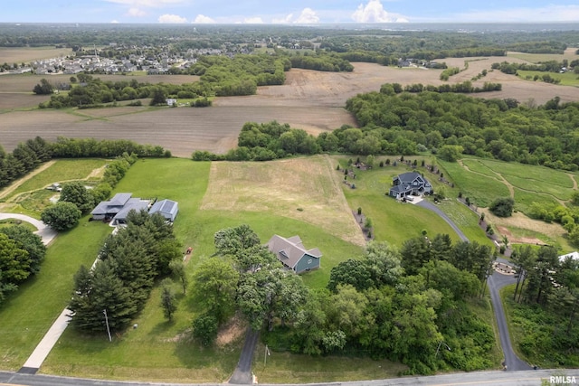 1335 N Utah Ave, Davenport, IA 52804 - aerial view of property and surrounding area with rural landscape
