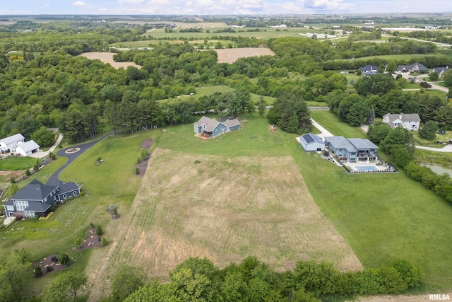 1335 N Utah Ave, Davenport, IA 52804 - overview of rural landscape