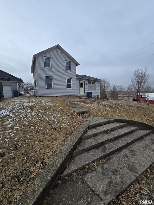 200 Muscatine St, Dixon, IA 52745 - view of rear view of property