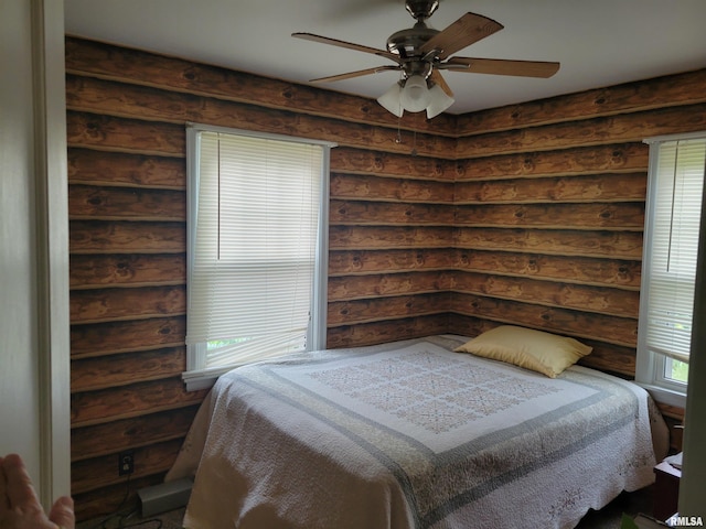 2322 4th St Unit A, East Moline, IL 61244 - bedroom featuring ceiling fan
