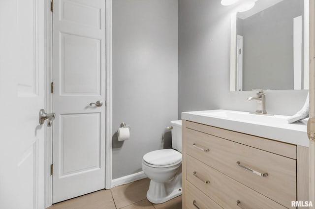 1816 Calico Rd, Marion, IL 62959 - bathroom featuring vanity and tile patterned floors