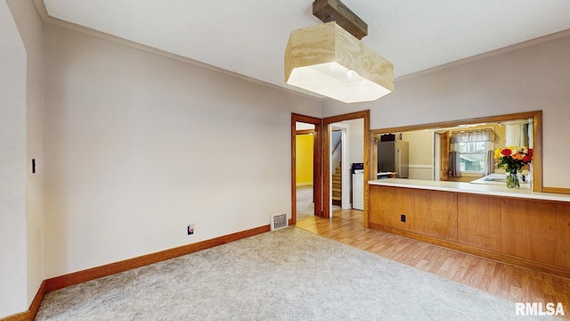 506 18th Ave, Moline, IL 61265 - unfurnished room with carpet floors and baseboards
