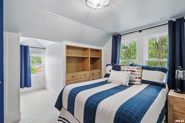 923 22nd St, Moline, IL 61265 - carpeted bedroom featuring vaulted ceiling