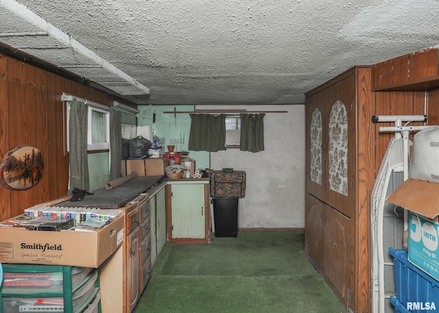 2015 N Zenith Ave, Davenport, IA 52804 - below grade area with carpet flooring