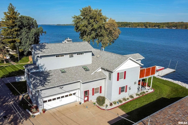 22867 Great River Rd, Le Claire, IA 52753 - view of subject property featuring a nearby body of water