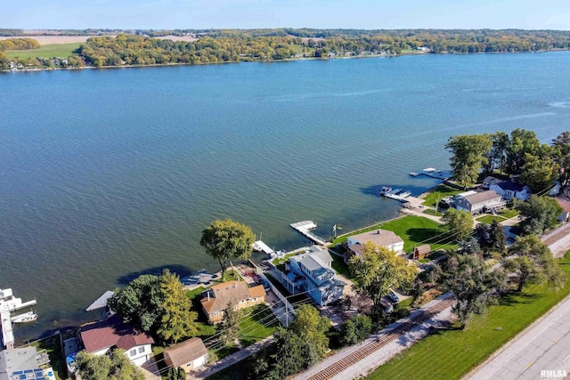 22867 Great River Rd, Le Claire, IA 52753 - aerial view of property's location with a nearby body of water