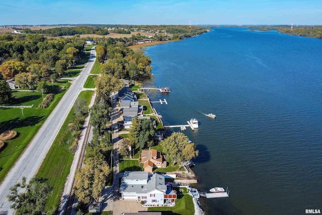 22867 Great River Rd, Le Claire, IA 52753 - aerial view of property's location with a nearby body of water