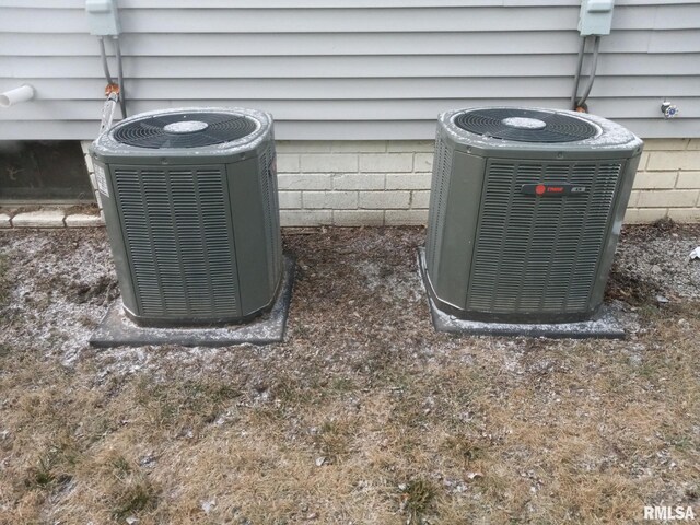 1812 Pershing Ave, Davenport, IA 52803 - exterior view of central AC unit