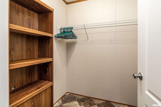 402 S Meadow St, Royalton, IL 62983 - walk in closet with stone finish flooring