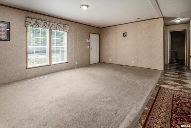 402 S Meadow St, Royalton, IL 62983 - unfurnished room with ornamental molding