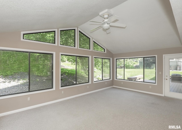 3 Wildwood Trl, Bettendorf, IA 52722 - unfurnished sunroom with vaulted ceiling