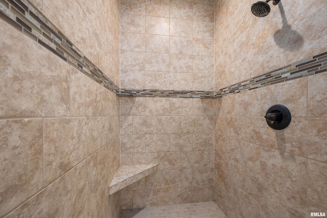 510 W Pinehurst Dr, Eldridge, IA 52748 - full bathroom with a tile shower