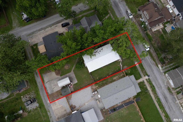 1104 E Lindell St, West Frankfort, IL 62896 - bird's eye view
