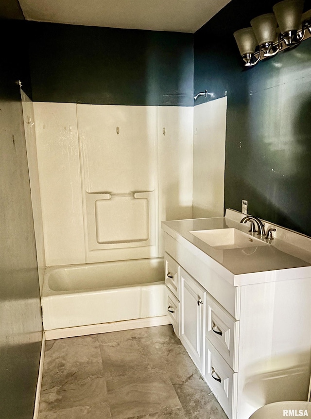 837 19th Ave, Moline, IL 61265 - full bathroom with vanity and shower / bathtub combination