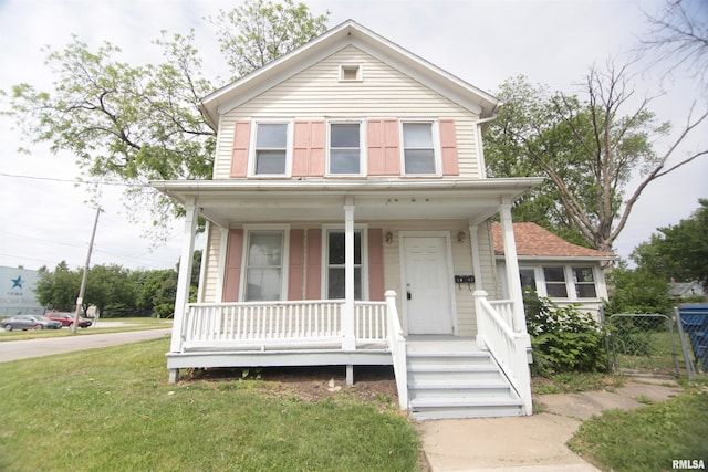 1502 N Ripley St, Davenport, IA 52803 - view of front facade featuring covered porch