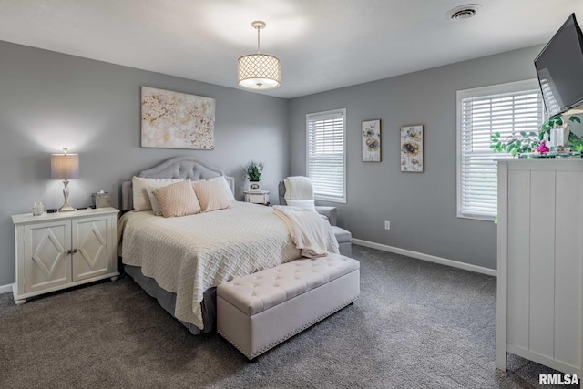 3160 Sycamore Rd, Carterville, IL 62918 - bedroom featuring dark carpet and baseboards