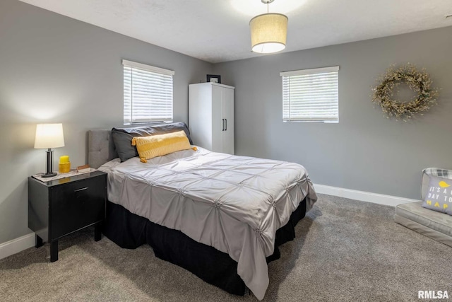 3160 Sycamore Rd, Carterville, IL 62918 - bedroom featuring carpet, multiple windows, and baseboards