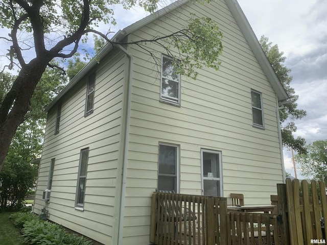 1424 29th Ave, Moline, IL 61265 - view of home's exterior featuring a wooden deck