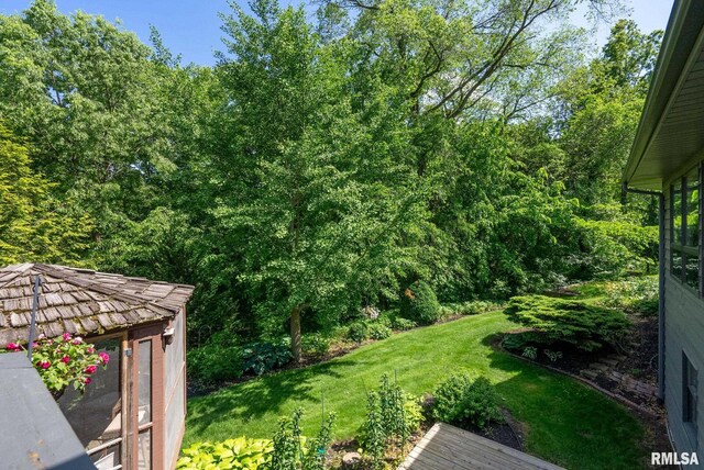 28013 230th St, Le Claire, IA 52753 - view of grassy yard