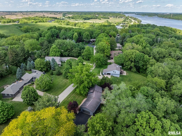 28013 230th St, Le Claire, IA 52753 - aerial view of a large body of water