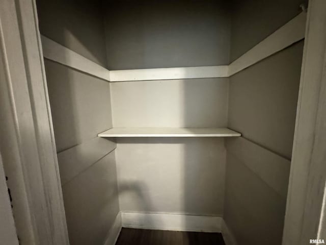 2107 N Marquette St, Davenport, IA 52804 - spacious closet with wood finished floors