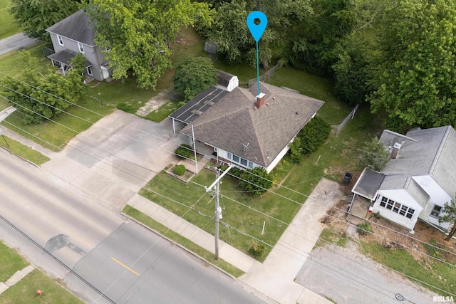 615 W Grand Ave, Carterville, IL 62918 - aerial view of property and surrounding area