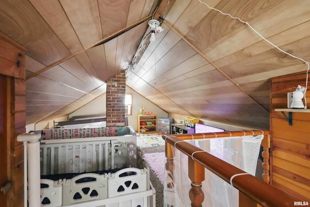 3414 Fillmore Ln, Davenport, IA 52806 - bonus room with lofted ceiling and wooden ceiling