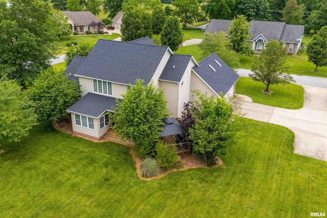 1404 Belle Terre Ct, Herrin, IL 62948 - aerial perspective of suburban area