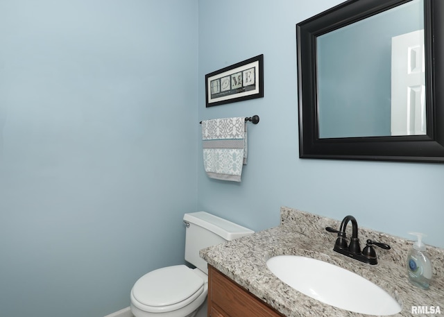 4760 Apple Valley Dr, Bettendorf, IA 52722 - bathroom featuring toilet and vanity