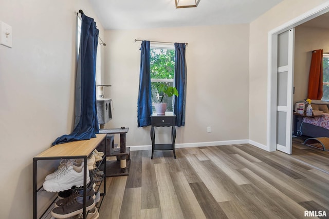 404 S 23rd St, Herrin, IL 62948 - bedroom with wood finished floors and baseboards