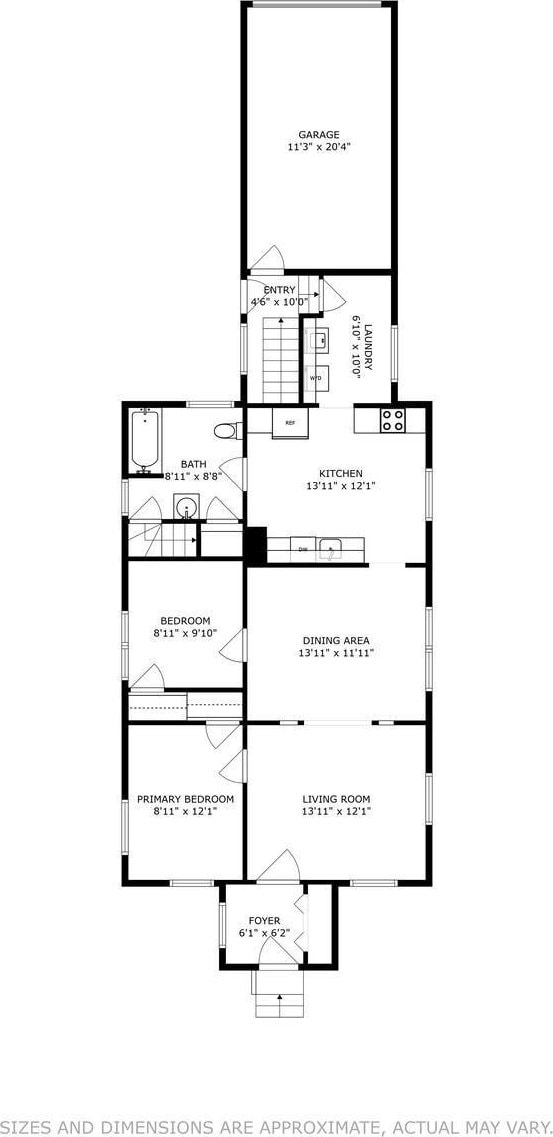 417 12th St, De Witt, IA 52742 - home floor plan