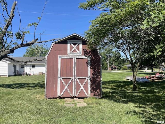 201 S Herrmann Dr, Ridgway, IL 62979 - view of shed
