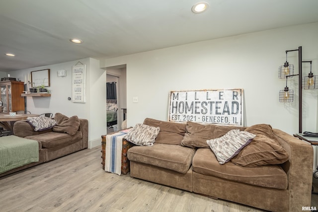 521 E Park St, Geneseo, IL 61254 - living room with wood finished floors and recessed lighting