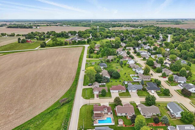 108 N Howard Ln, Long Grove, IA 52756 - view of property location with nearby suburban area and a pool area