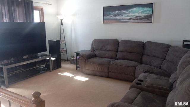 1827 13th Ave, Moline, IL 61265 - living room featuring carpet