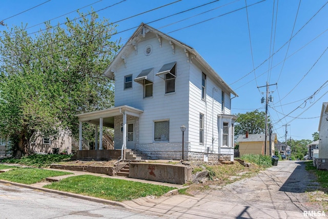 1415 Pershing Ave, Davenport, IA 52803 - view of front of property with covered porch